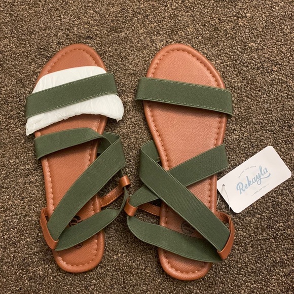 rekayla flat elastic sandals - Picture 2 of 2